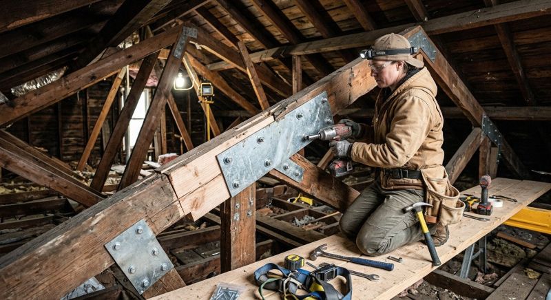 Attic Truss Reconstruction Service